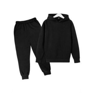 Sequels Collection Black 2 piece hoody with jogger-Black